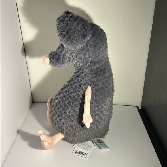 Jellycat Plush Mouse Toy - Gray and Cream - Picture 2 of 7
